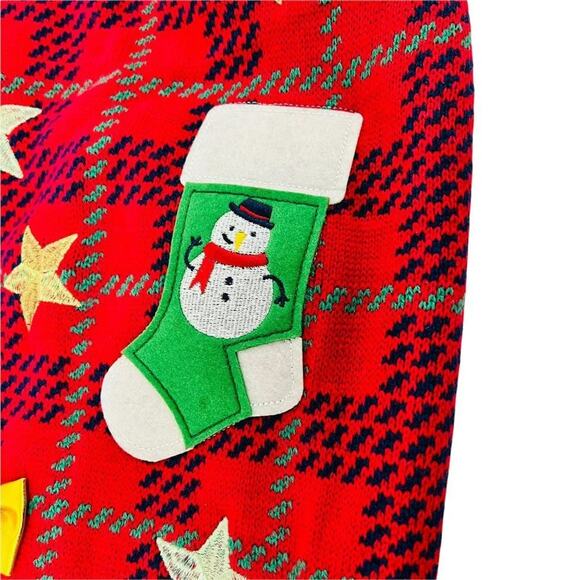 Holiday Time Gift for You Dog Sweater Tacky Ugly Large - Picture 3 of 9